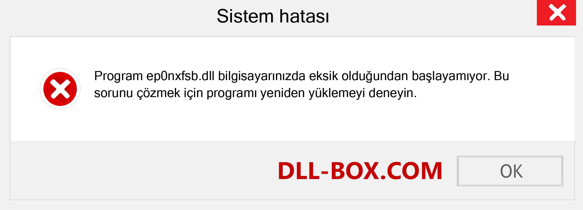 ep0nxfsb.dll dosyası eksik mi? Windows 7, 8, 10 için İndirin - Windows'ta ep0nxfsb dll Eksik Hatasını Düzeltin, fotoğraflar, resimler